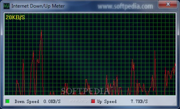 Internet Down/Up Meter screenshot