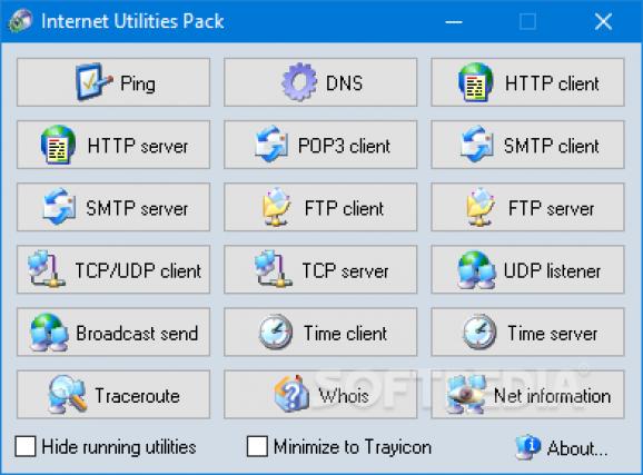 Internet Utilities Pack screenshot