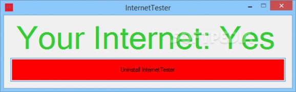 InternetTester screenshot