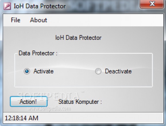 IoH Data Protector screenshot