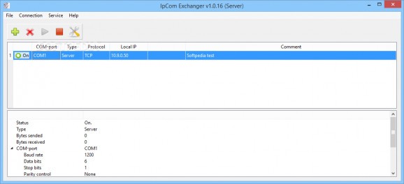 IpCom Exchanger screenshot