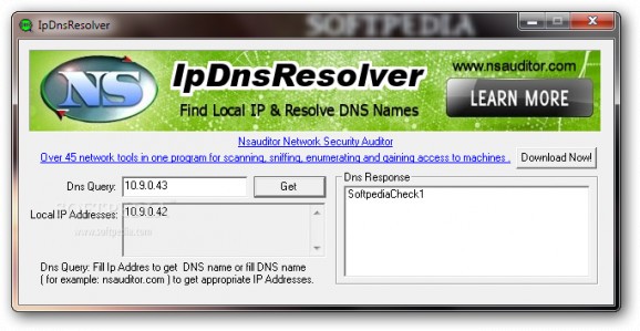 IpDnsResolver screenshot