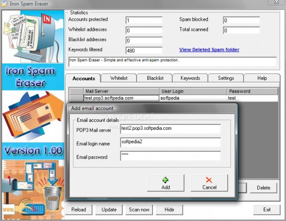 Iron SPAM Eraser screenshot