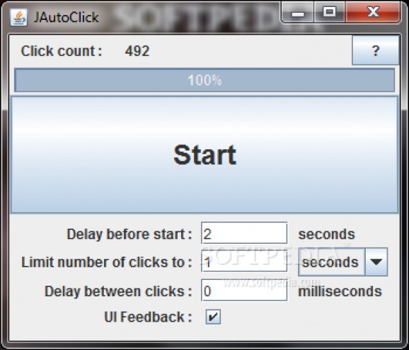 JAutoclick screenshot