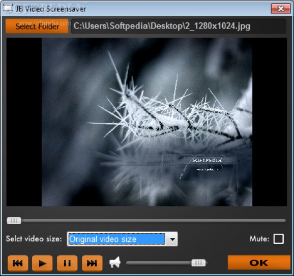 JB Video Screensaver screenshot