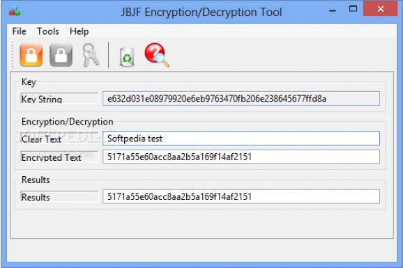 JBJF Encryption/Decryption Tool screenshot