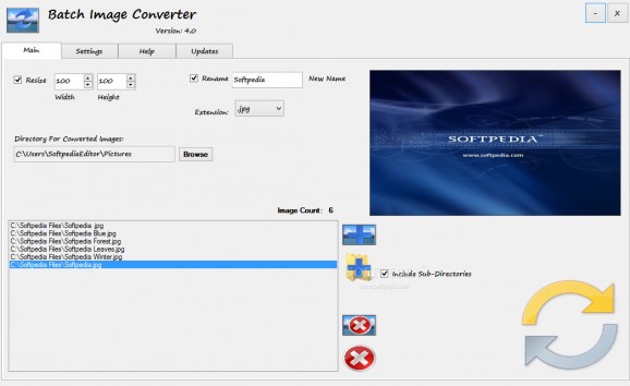 Batch Image Converter screenshot