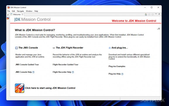 JDK Mission Control (JMC) screenshot