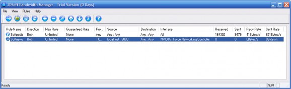 JDSoft Bandwidth Manager screenshot