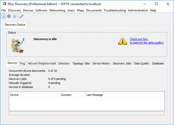 JDisc Discovery Professional Edition screenshot