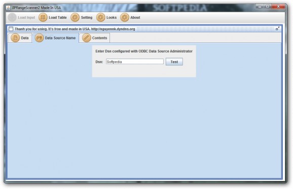 JIPRangeScanner screenshot