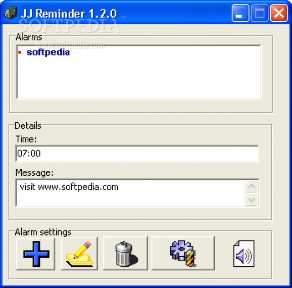 JJ Reminder screenshot