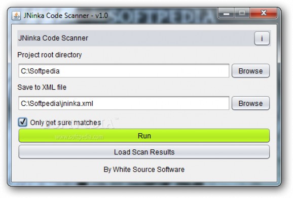 JNinka Code Scanner screenshot