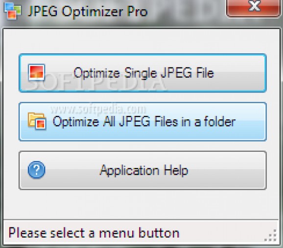 JPEG Optimizer Pro screenshot