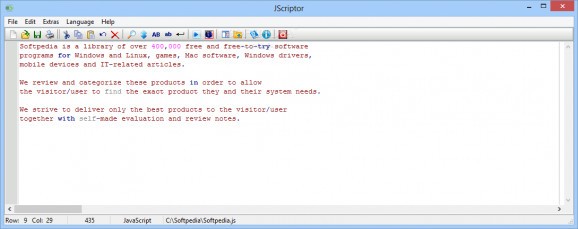 JScriptor screenshot