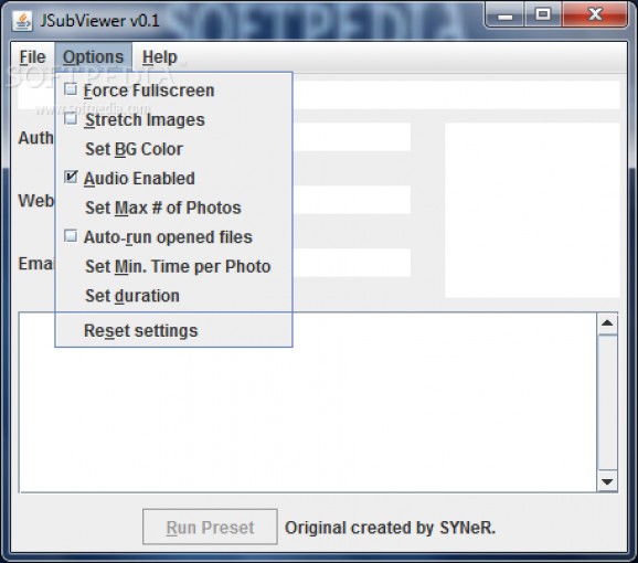 JSubViewer screenshot