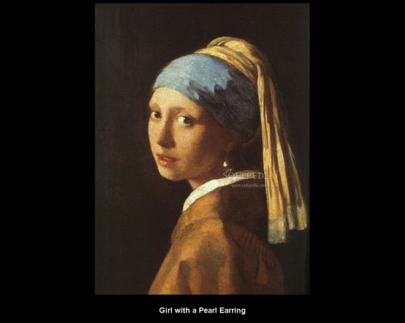 Jan Vermeer Screensaver screenshot