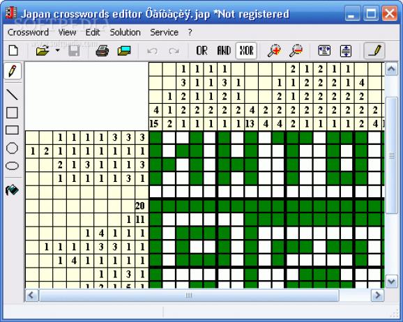 Japan Crossword Editor screenshot