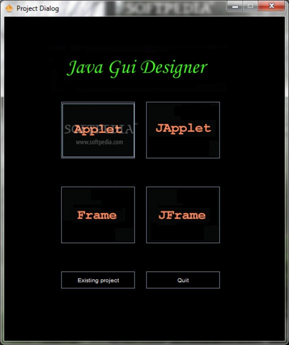 Java Gui Designer screenshot