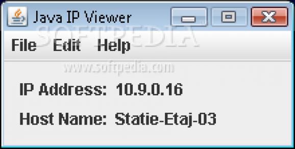 Java IP Viewer screenshot