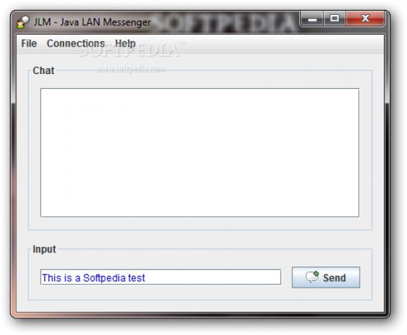 Java LAN Messenger screenshot