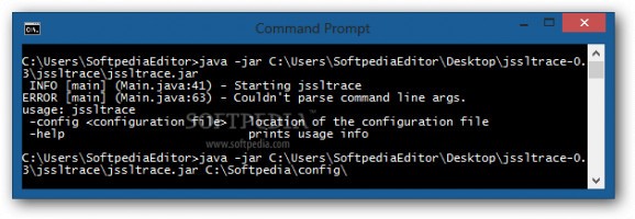 Java SSL Trace screenshot
