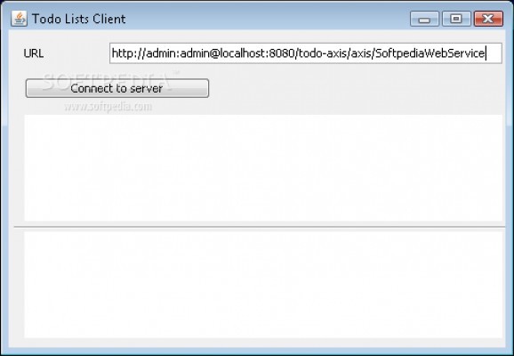 Java Todo List Manager screenshot