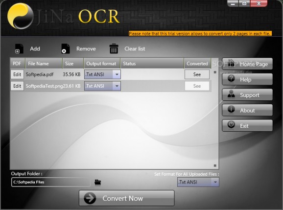 JiNa OCR Converter screenshot
