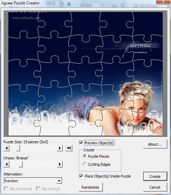 Jigsaw Puzzle Creator screenshot