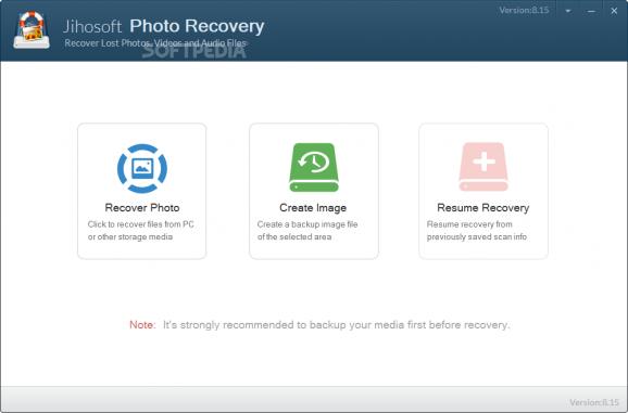 Jihosoft Photo Recovery screenshot