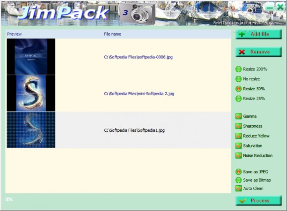 JimPack screenshot