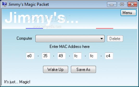 Jimmy's Magic Packet screenshot