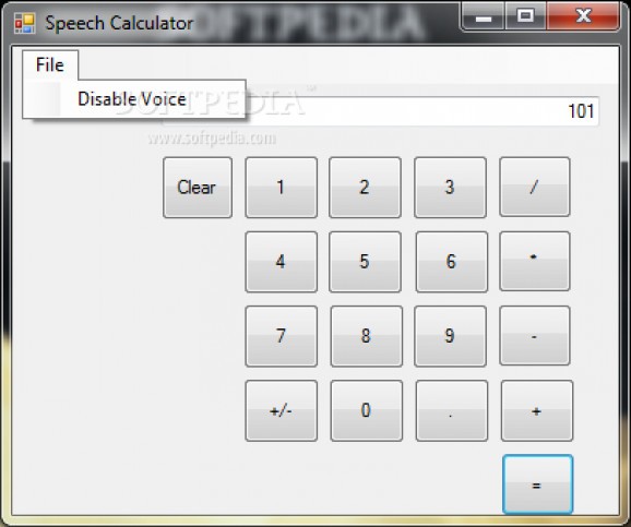 Speech Calculator screenshot