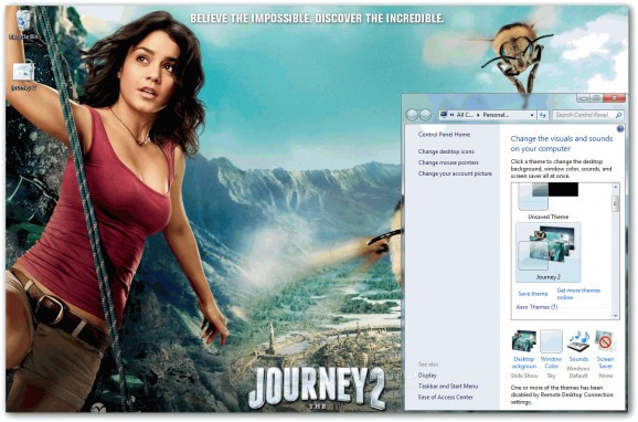 Journey 2 Theme screenshot