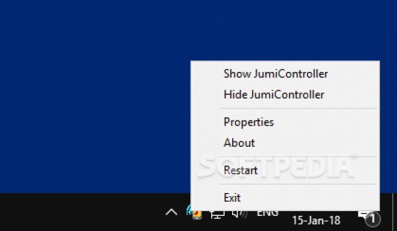 Jumi Controller screenshot
