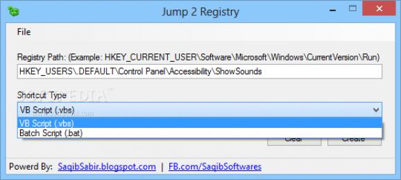 Jump 2 Registry screenshot