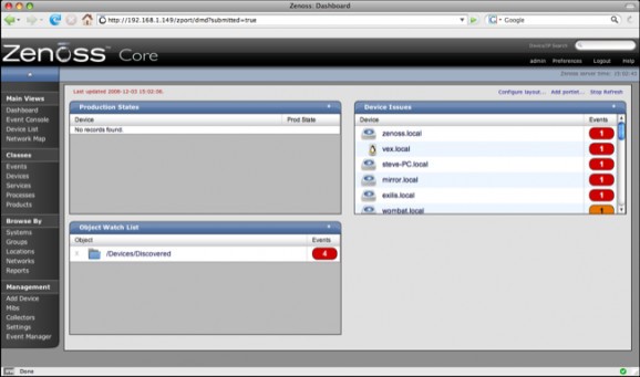 JumpBox for Zenoss IT Management screenshot