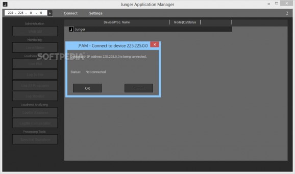 Junger Application Manager screenshot