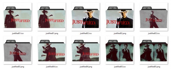 Justified Icons screenshot