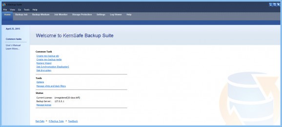 K-Backup Suite screenshot