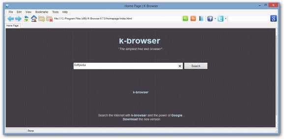 K-Browser screenshot