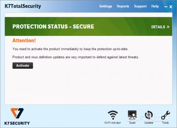 K7 Total Security screenshot