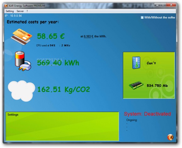 KAR Energy Software PREMIUM screenshot