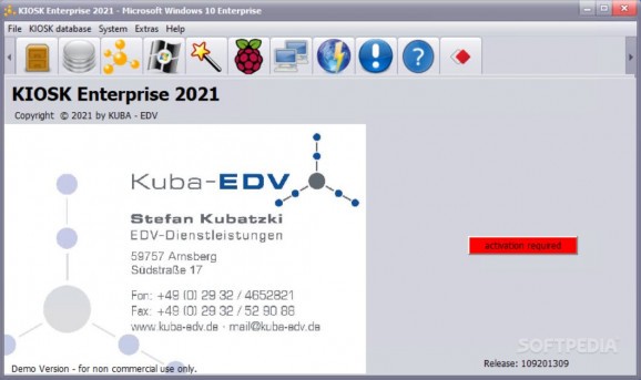 KIOSK Enterprise screenshot