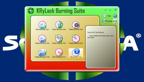KRyLack Burning Suite screenshot