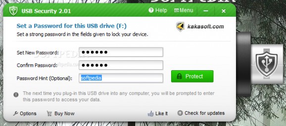 Kaka USB Security screenshot