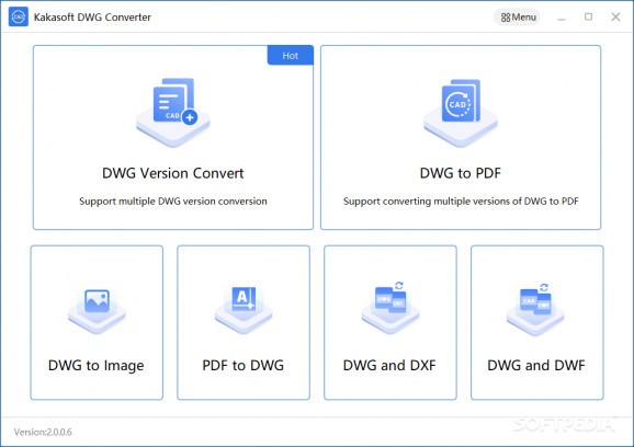 Kakasoft DWG Converter screenshot