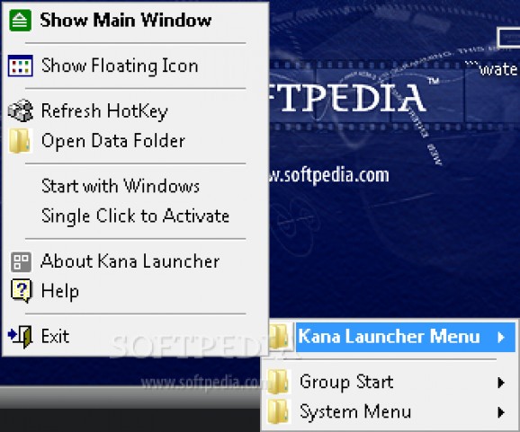 Kana Launcher screenshot