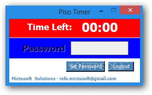 Piso Timer (formerly PC Timer) screenshot