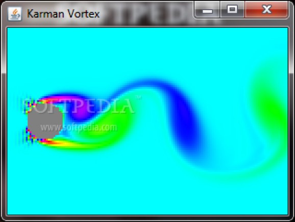 Karman vortex screenshot
